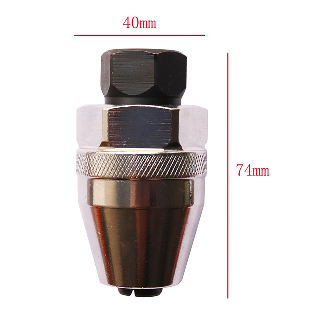 

1pc Steel Stud Remover Extractor 74*40mm Broken Bolt Extractor Broken Screw Removal Tool For Removing 6 -13mm Broken Screws