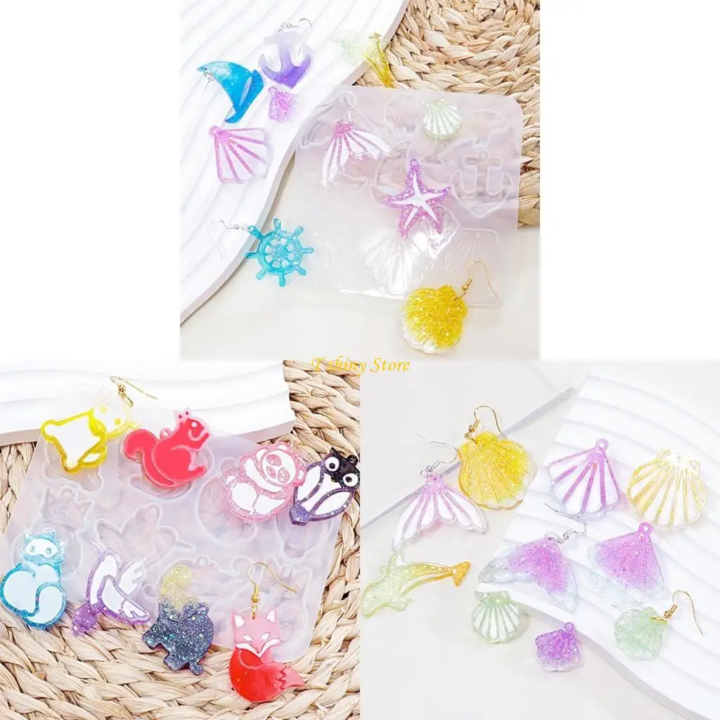 n58f-Серьги-с-фруктами-животных-эпоксидные-смоля