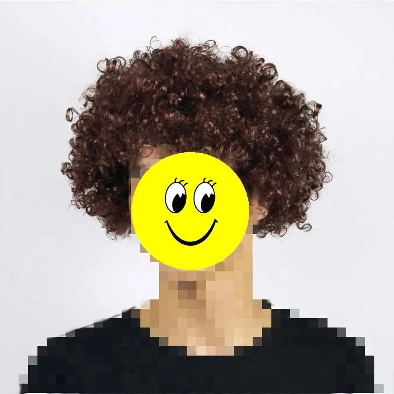 Clown Pruik Cosplay Prestaties Golvend Krullend Haar Voor Kerstmis Nieuwjaar Volwassen Verjaardagsfeestje Disco Decoratie Kindercadeau Benodigdheden