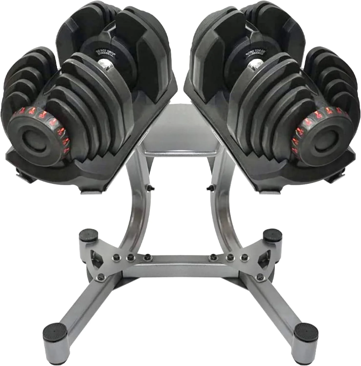 24KG Home Strength Quick Change Fitness Equipment Workout Free weights Lifting Bodybuilding Gym Adjustable Dumbbells