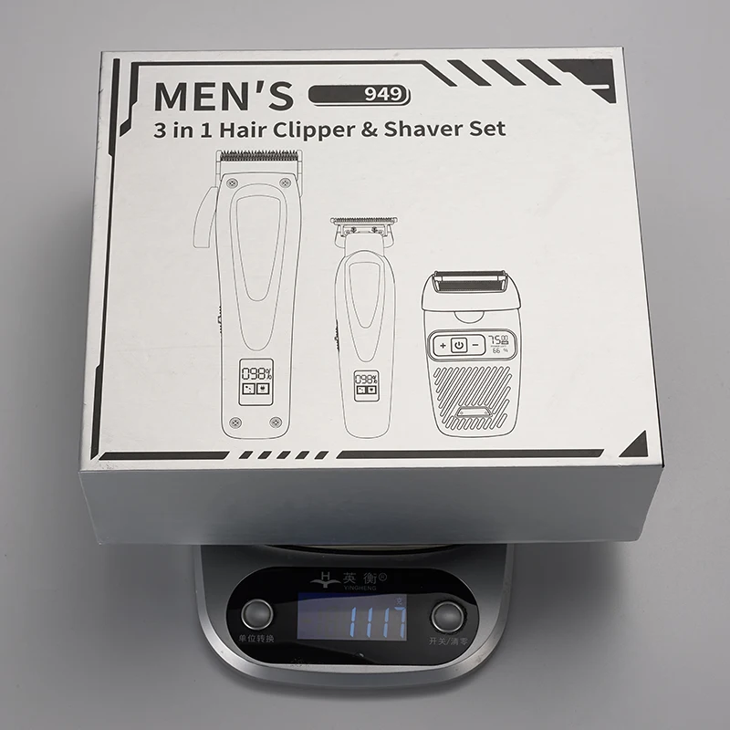 مجموعة Resuxi 949 الجديدة المهنية لقص الشعر وتشذيب الشعر ومجموعة أدوات الحلاقة للرجال