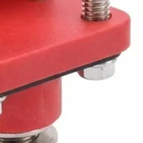 5 Pair 150A Energy Storage Terminals Red Black Nickel Plated Copper Connector For RV Lithium For Battery Cabinet Industrial Wire