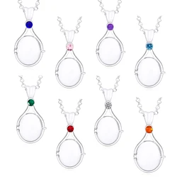 Hanreshe H2o Necklace Hot Sale Tv Show Just Add Water Same Pendant High Quality Silver Plated Copper Cartoon Cosplay Jewelry