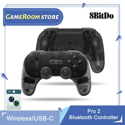 8Bitdo Pro 2 Exklusive Farben Bluetooth Controller Wireless Gamepad Joystick für Schalter OLED PC macOS Android Dampf Raspberry Pi