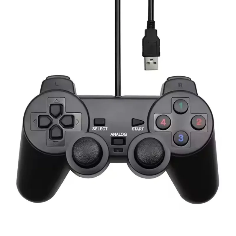 

USB Wired 706 Controller Gamepad Joystick for WinXP/Win 7/Win8/Win10 for PC Computer Laptop Gamepad Gaming Controller