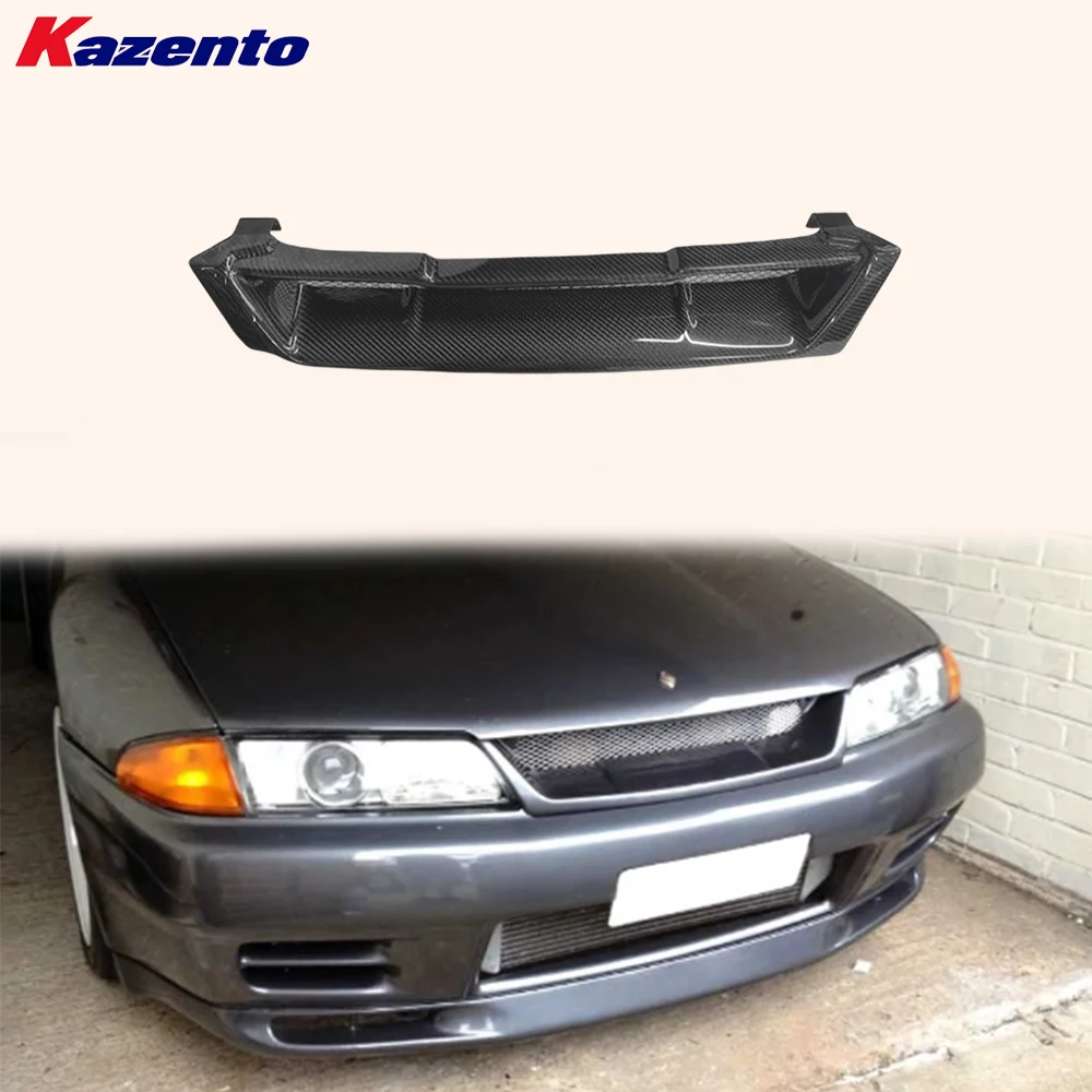 

Для Nissan Skyline R32 GTR (только 89-94) — карбоновая центральная решетка переднего бампера TB