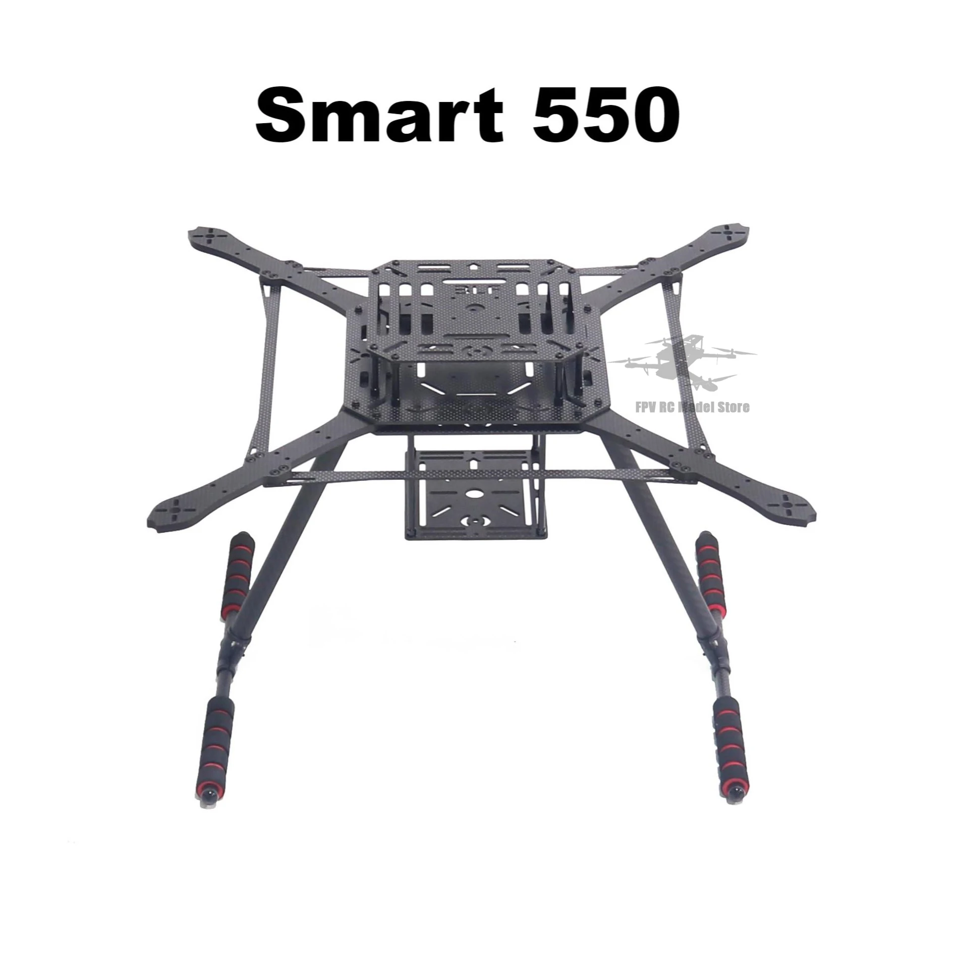 

PIXHAWK2.4.8 Flight Control Carbon Fiber Smart550 Frame Kit Ardupilot 100MW Radio Telemetry Quadcopter BLHELI 30A ESC 2212 Motor