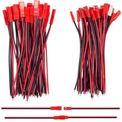 20pcs Male&Female Connector JST Plug Cable DIY 2 Pin Connectors Terminals