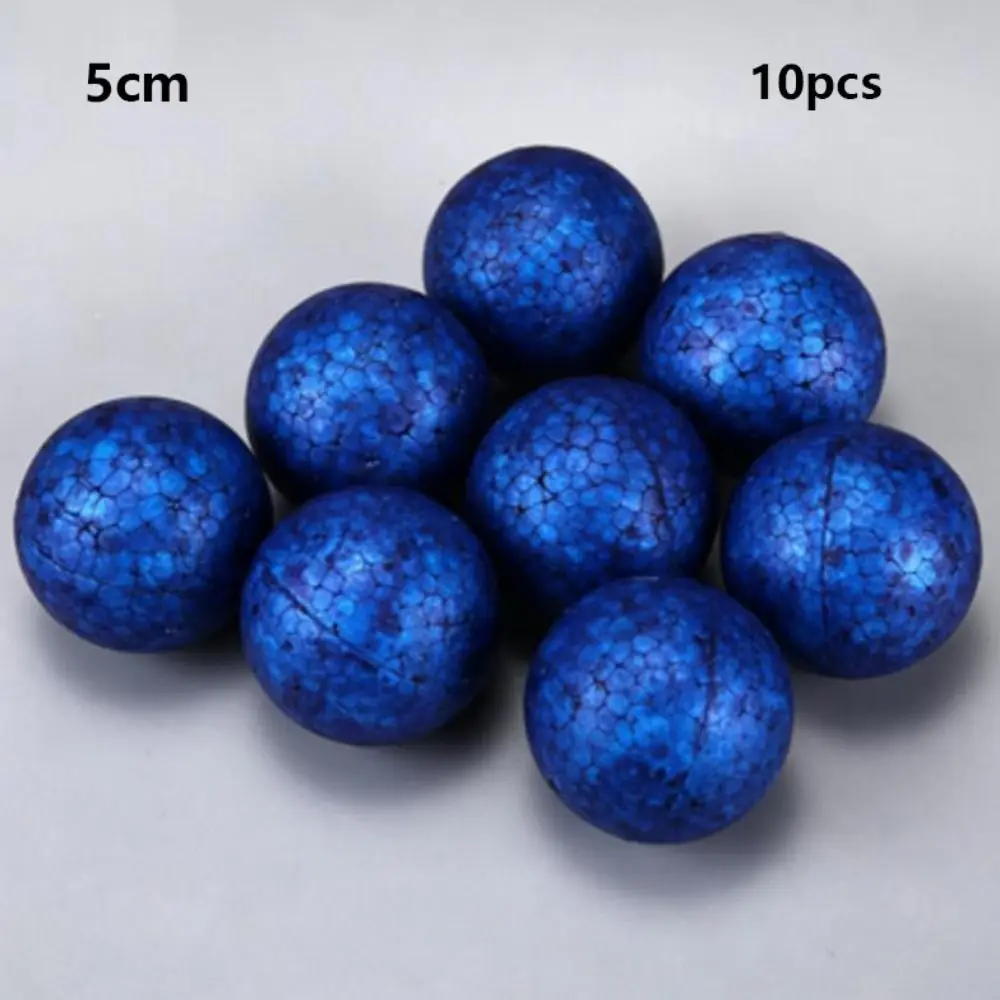 10pcs High Quality Polystyrene Styrofoam Multi Modelling Foam Ball White Handmade DIY Supplies Snowflakes&Heart Ornaments