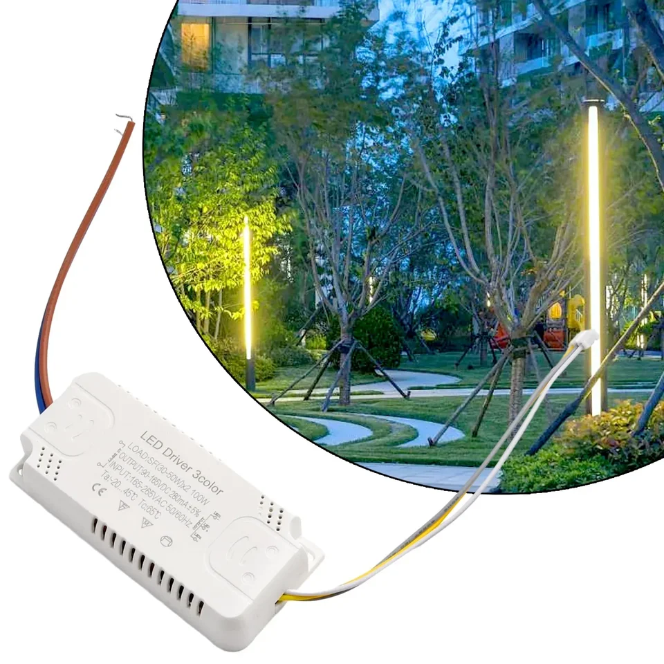 3-Color LED Driver 260-280mA for 8-70W Lighting