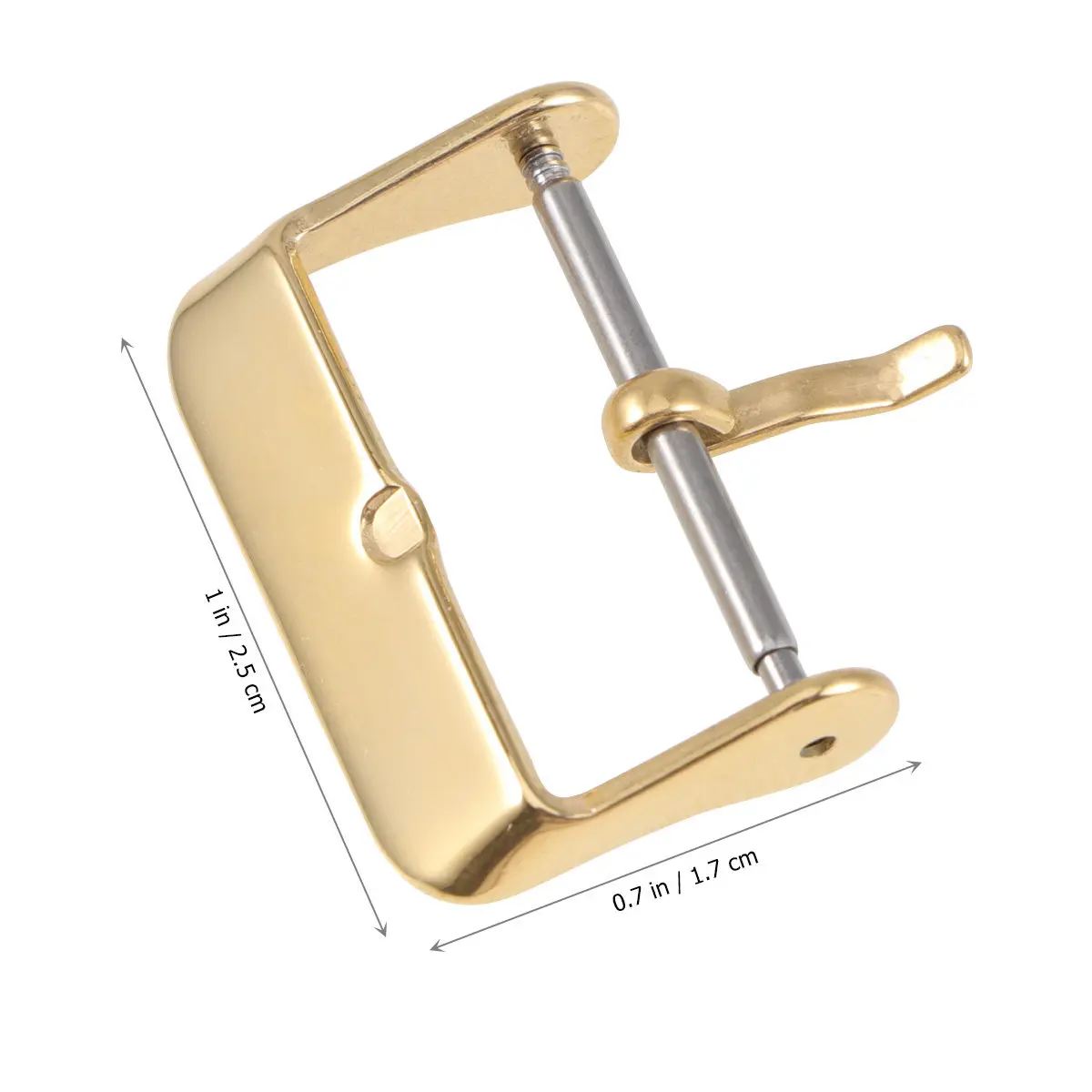 1Pcs Stainless Steel Watch Buckle Strong Durable Band Clasp Suitable for Leather Silicone Electronic 22mm Watch Clasp