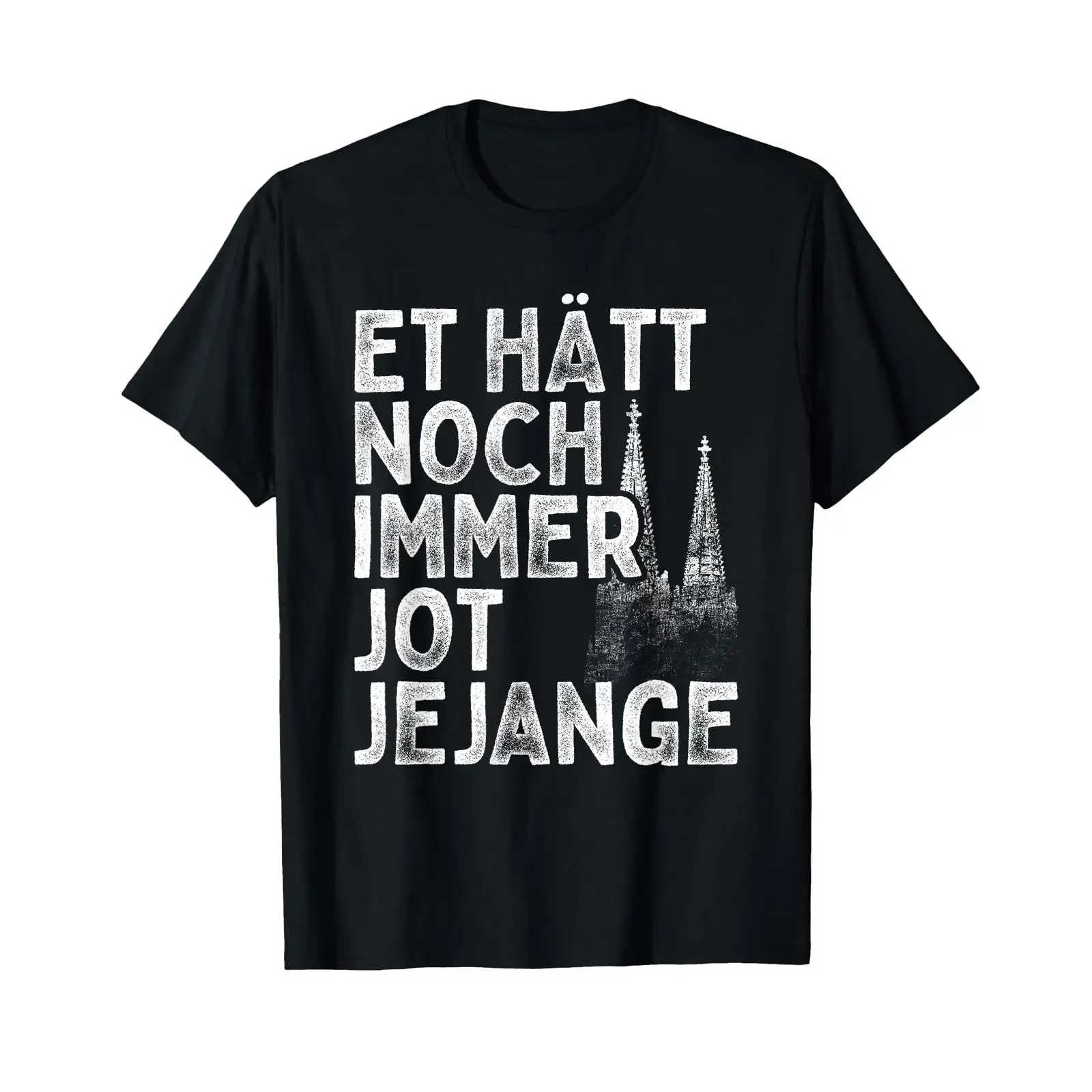 T Shirt Et Hätt Noch Immer Jot Jejange Grundgesetz Carnival In Cologne vintage Washed Slightly designer clothes Versatile