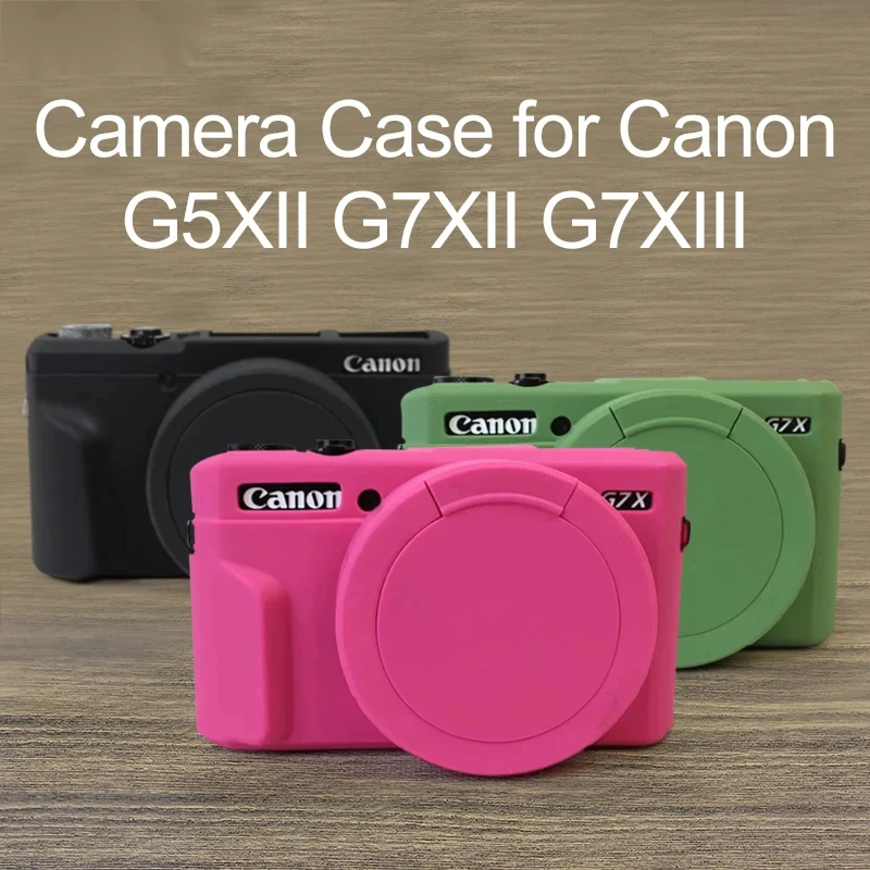 For Canon g5xii g7xii g7xii silicone case Bag Body cover protector Canon PowerShot G5 X Mark II G7 X Mark II III