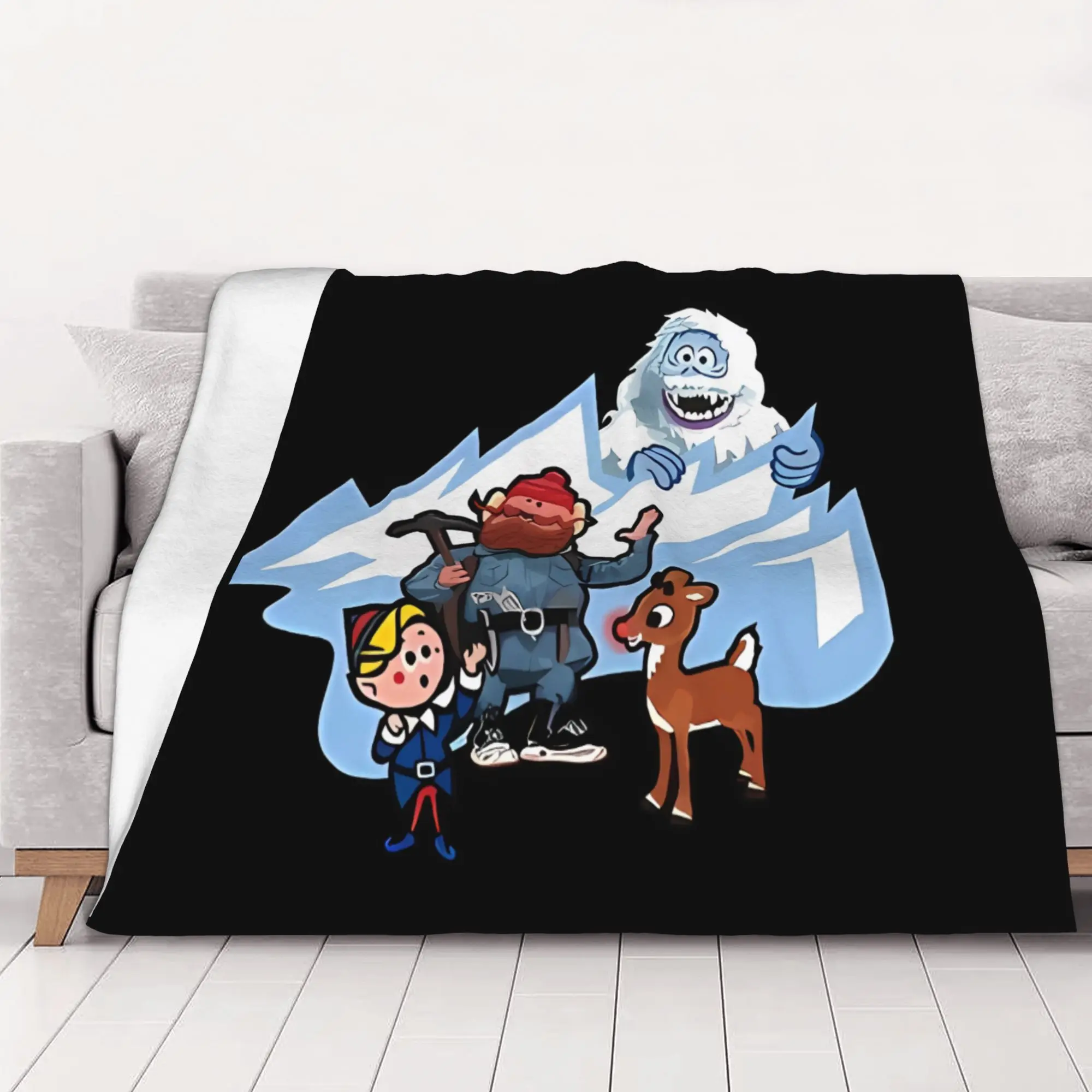 1PC Classic Bumbles bounce home room decorations Winter Blankets for Adults Bedding Home Interior Sofa Knee