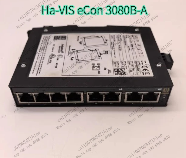 Industrial Ethernet Switch Model: Ha-VIS eCon 3080B-A Tested OK