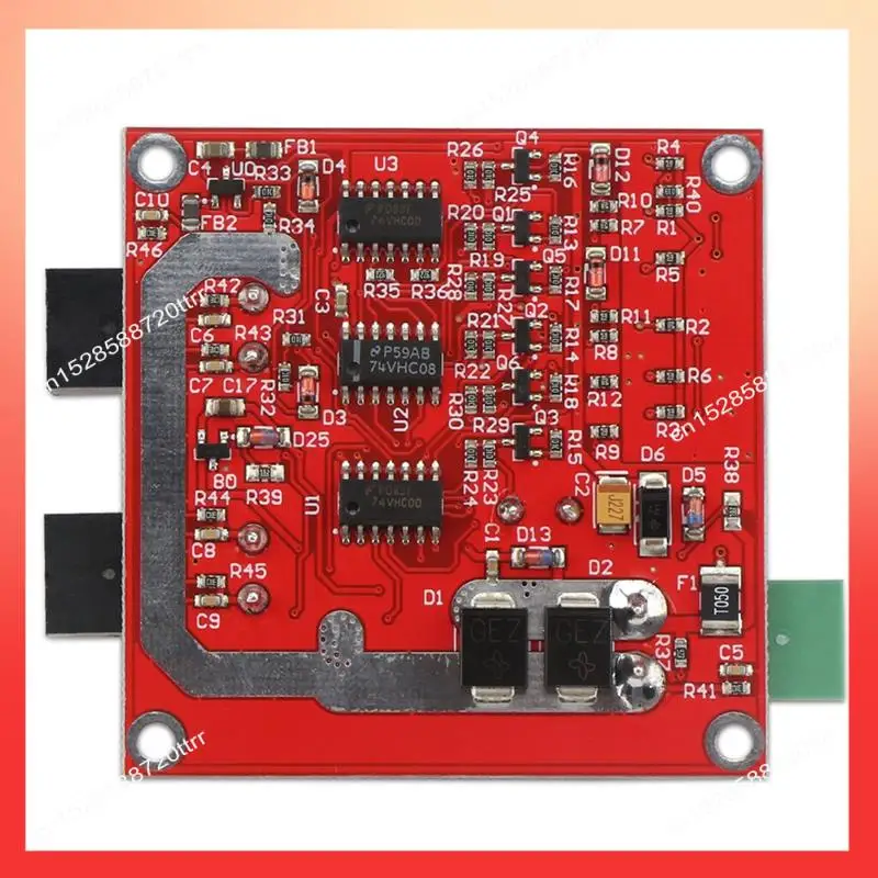 ABNR 1 قطعة الأحمر 7A 160 واط عالية الجودة محرك وحدة 12 فولت 24 فولت ثنائي القناة موتور تيار مباشر نموذج مشغل #4