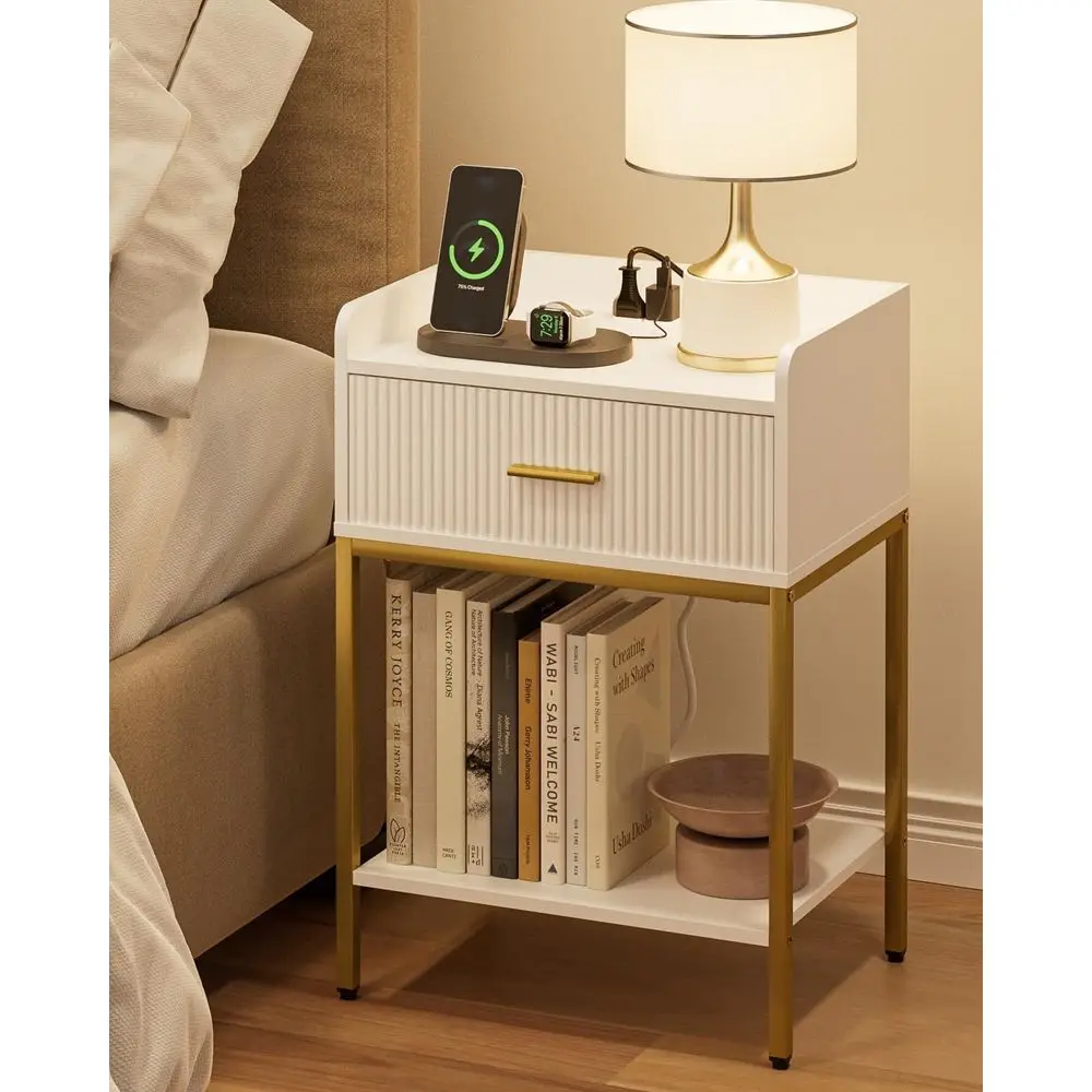 Nightstand With Cha…