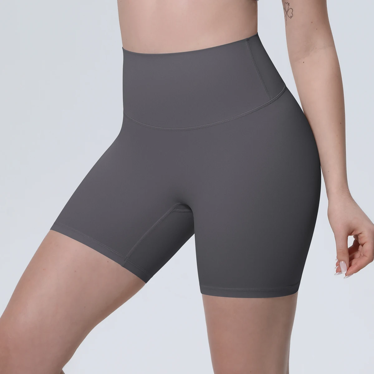 20 Farben Hochelastische Schnelltrocknende Nahtlose Yoga-Shorts Gym-Sport-Peach-Butt-Shorts mit Hoher Taille Lauf- und Fitness-Shorts Workout-Shorts – Detail 27