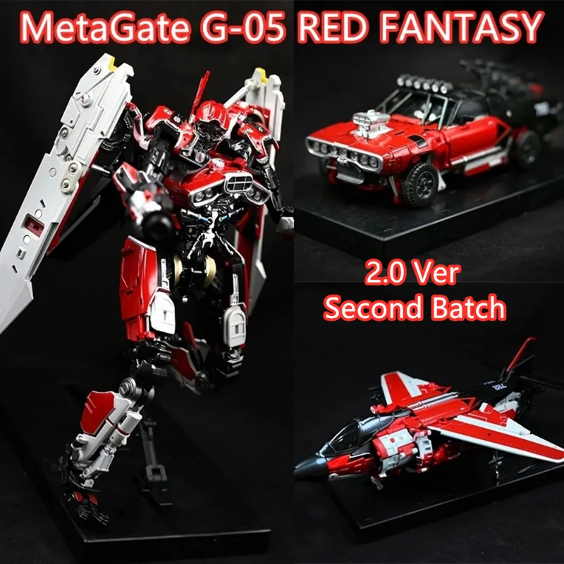 【IN STOCK 】MetaGate MetaGate-G05 MG G-05 2.0 VER Shatter RED FANTASY High Quality Robot Action Figure