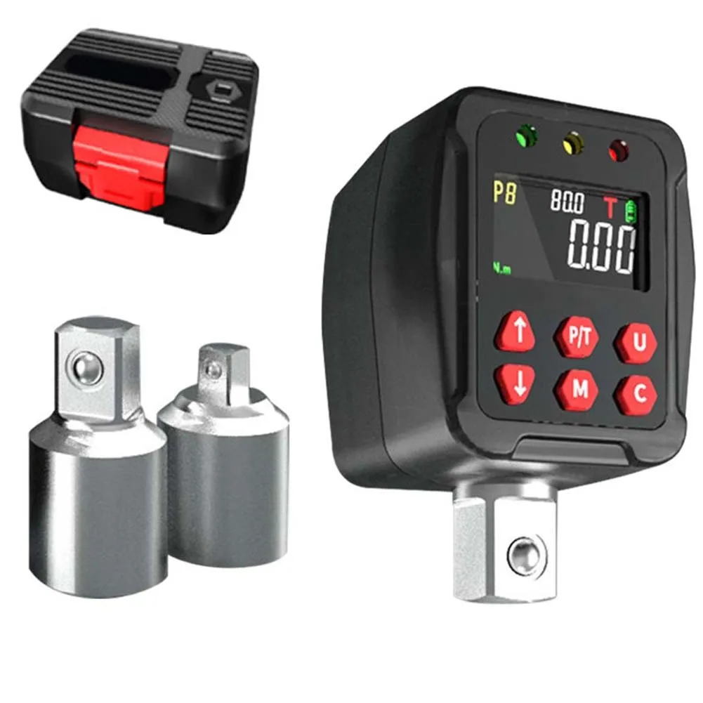 Digital Torque Adapter 12 inch 1 2 inch Drive Compact Lightweight with 6200nm 4135nm 102340Nm Measurement Range