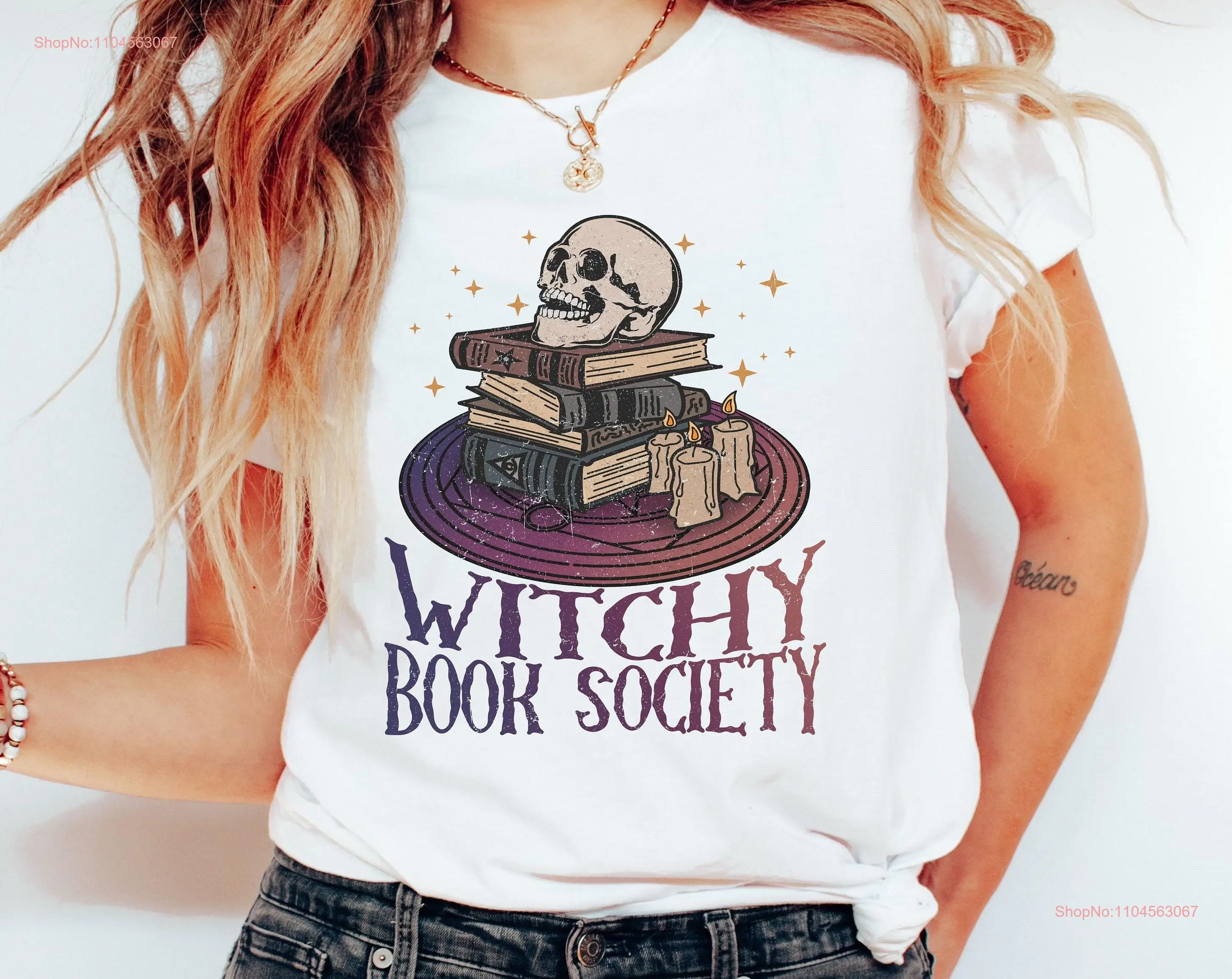 Halloween Book Lover T Shirt Witchy s for Spooky Spell Books Library Funny Reader long or short sleeves