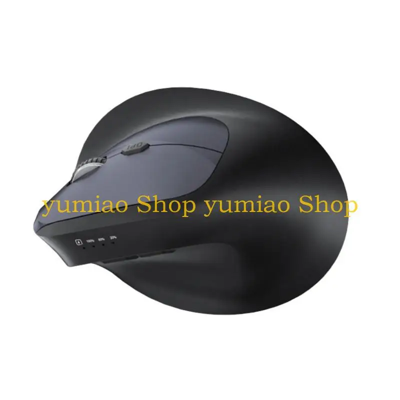 587B Vertical Wireless Mouse Double Connection And Comfortable Hand Rest 1200-9600DPI