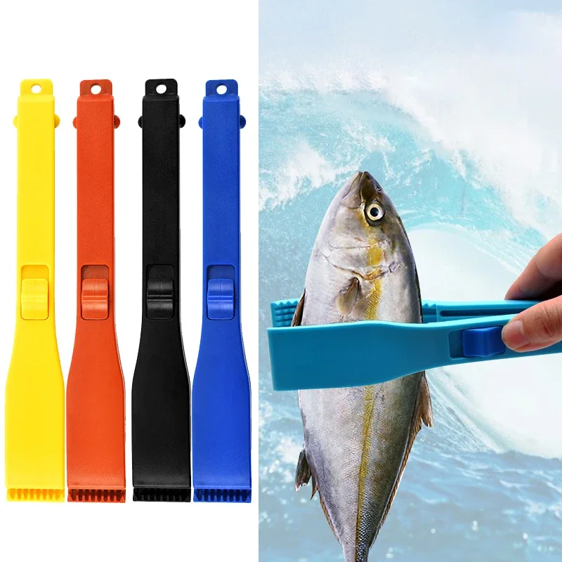 Multifunctional Fishing Fish Clip Hand Controller Tackle Tool Fishing Body Grip Clamp Gripper Grabber with Lock Switch Fishing