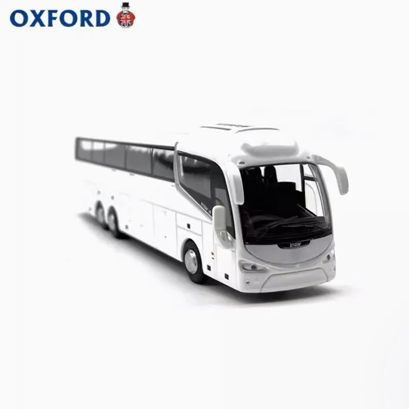 OXFORD-Modèle de voiture de simulation en alliage moulé sous pression Irizar I6, échelle 1: 76, bus de passagers à grande vitesse, décoration de collection, affichage de jouets, cadeaux