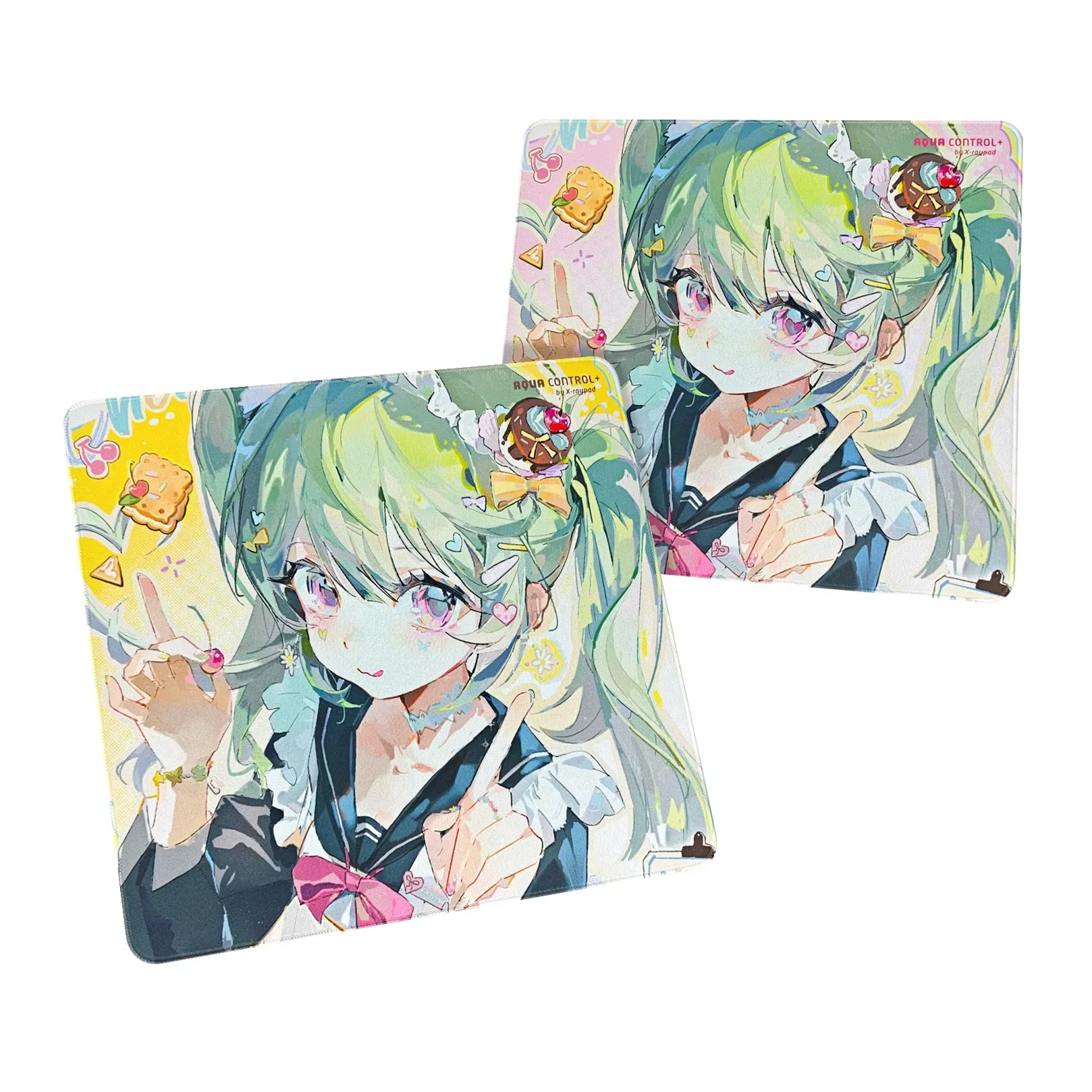 X-Raypad Aqua Control Plus alfombrillas de ratón para juegos AC + alfombrillas de ratón de menta alfombrilla de ratón para juegos 450x400x4mm personalizada para accesorios de oficina para jugadores