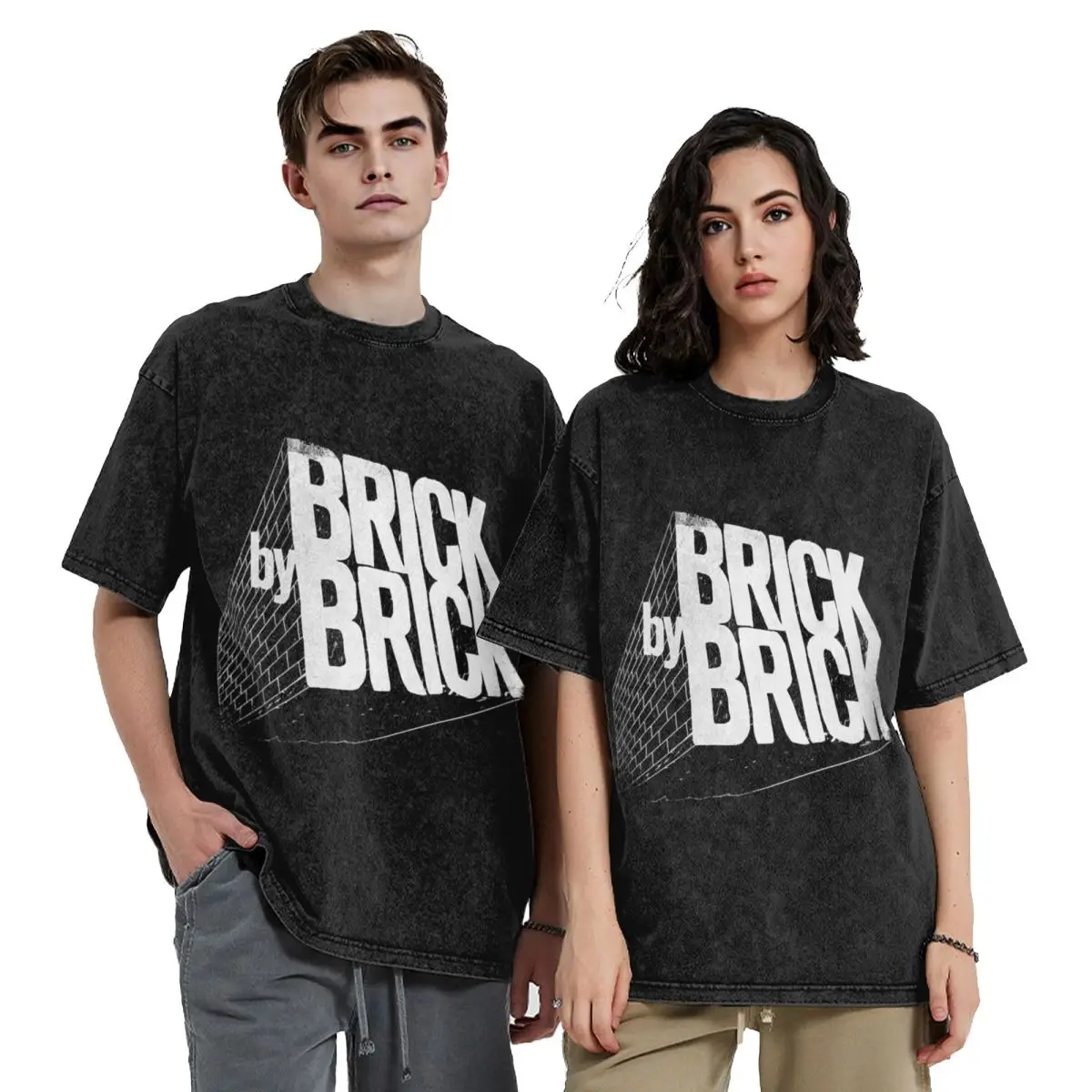 

Brick by Brick T-Shirt new gifts and t-shirts anime t shirts valentines clothes plain black t shirts men