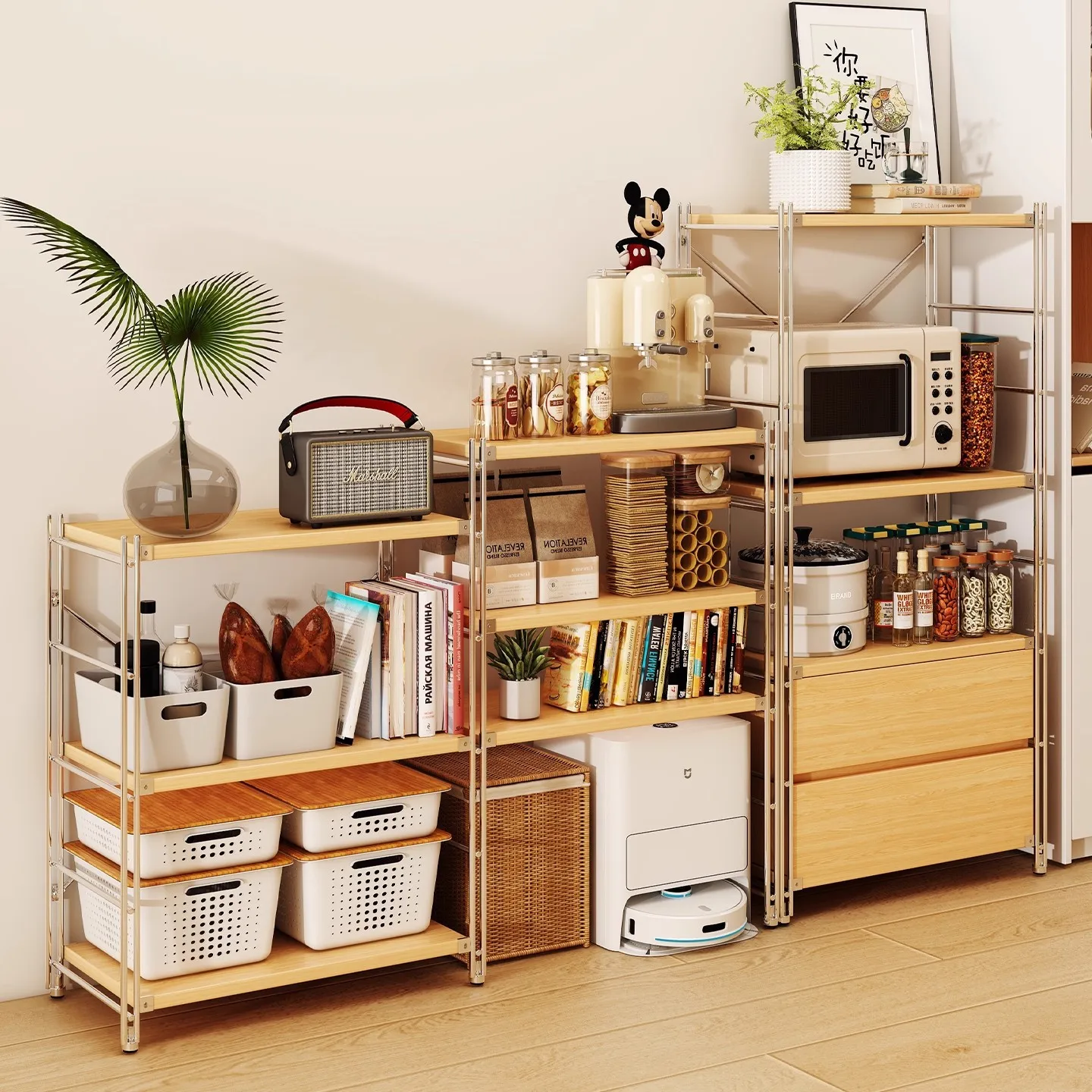 MUJI японская полка от пола до пола, книжная полка, многослойная полка для хранения, гостиная, настенный обеденный боковой шкаф, кухня