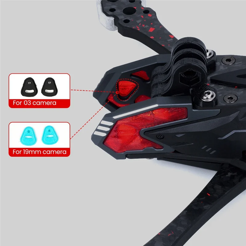 Axisflying Manta 5 Pro Squeeze X Frame Kit 6S per FPV Cinematico Freestyle Drone FPV Parti fai da te