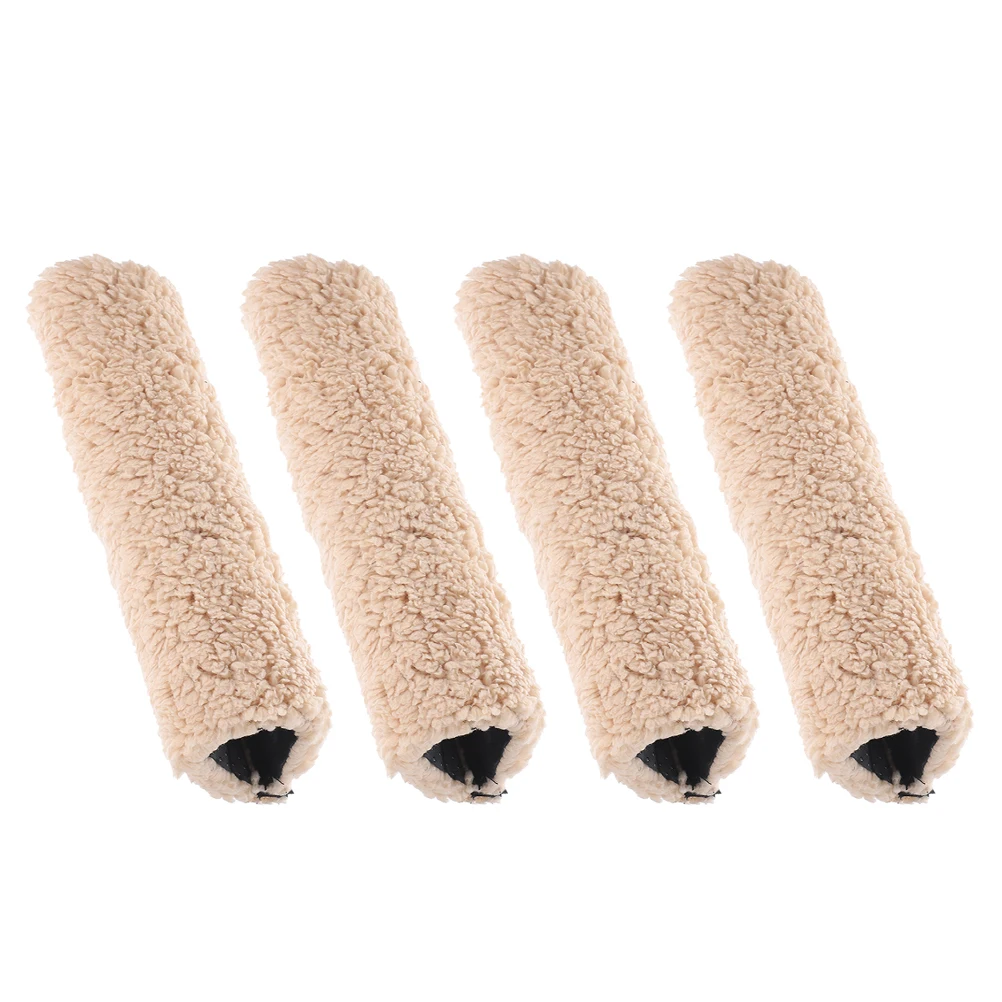 

4Pcs Cushioned Armrest Pads for Chair Comfortable Office Chair Armrest Covers Warm Non-Slip Support for Seniors and Disabled