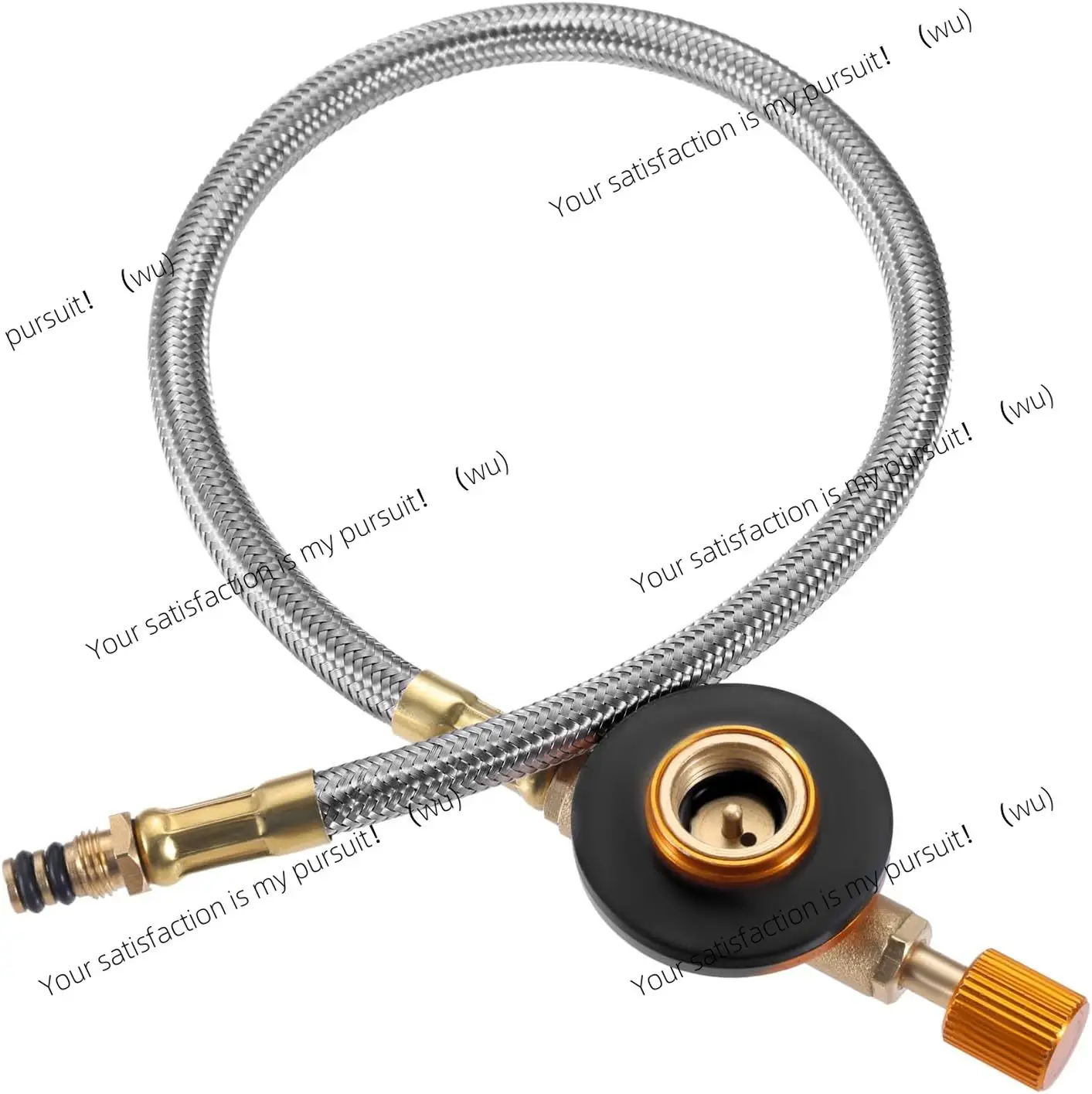 2.99-Inch, Portable Gas Bottle Pipe Connection Regulator, Flexible Cooker Switch