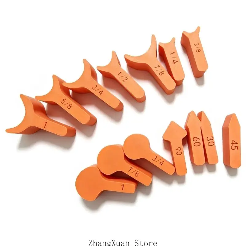 Schleifpapierhalterblock-Set, 14-teilig, sortierter Handwinkel-Schleifgriff für Detailbearbeitung, Konturenarbeiten – Detail 9