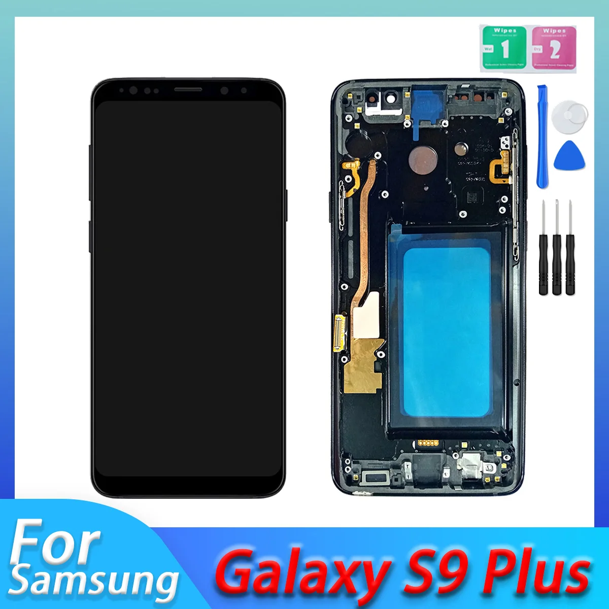 S9Plus LCD For Samsung S9 Plus LCD Display Digital Touch Screen Digitizer Replacement For Samsung S9+ G965 G9650 SM-G965F Screen