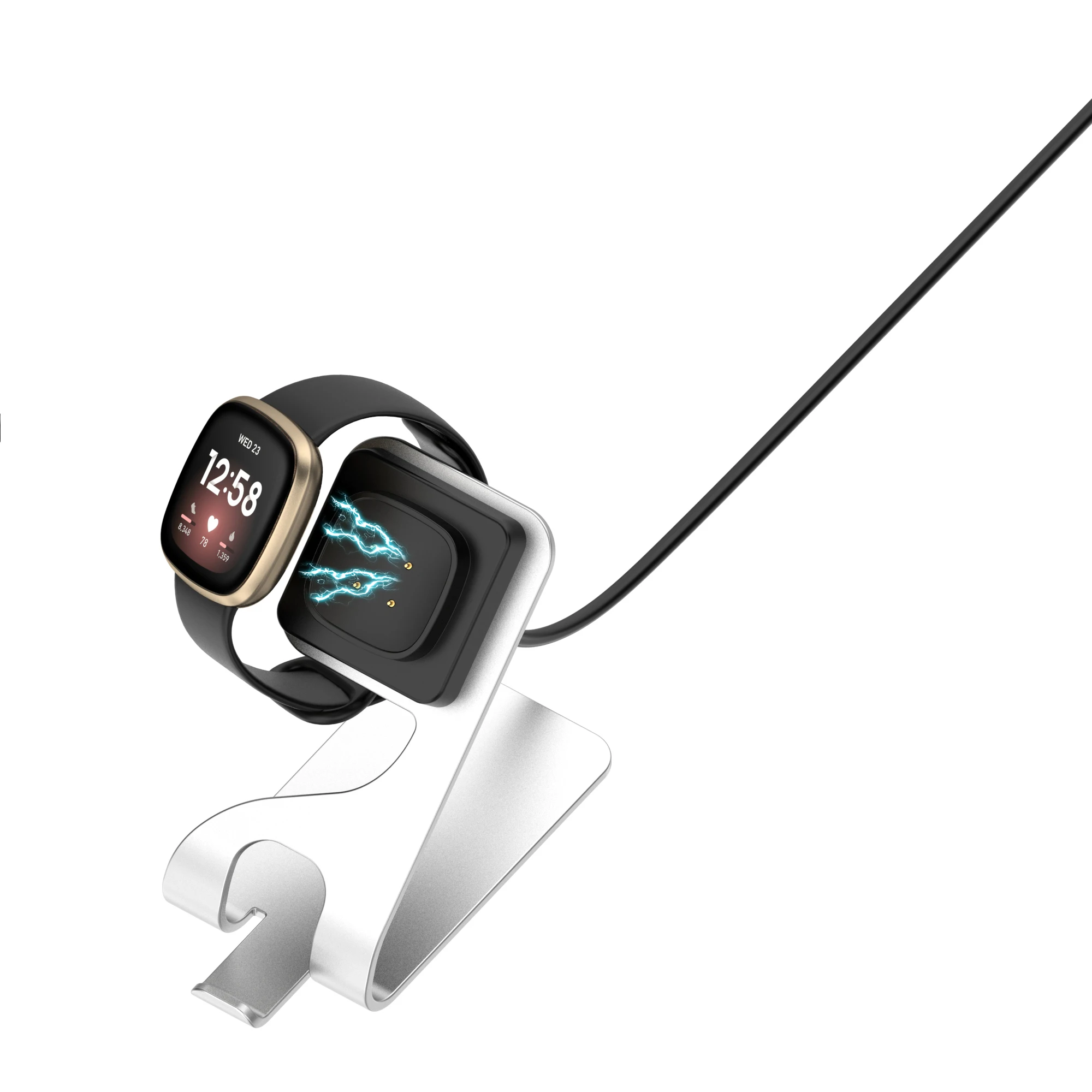 Ladekabel für Google Pixel Watch 3 41mm/45mm Metall basis Lade Google Watch 2 vertikale Ladest änder