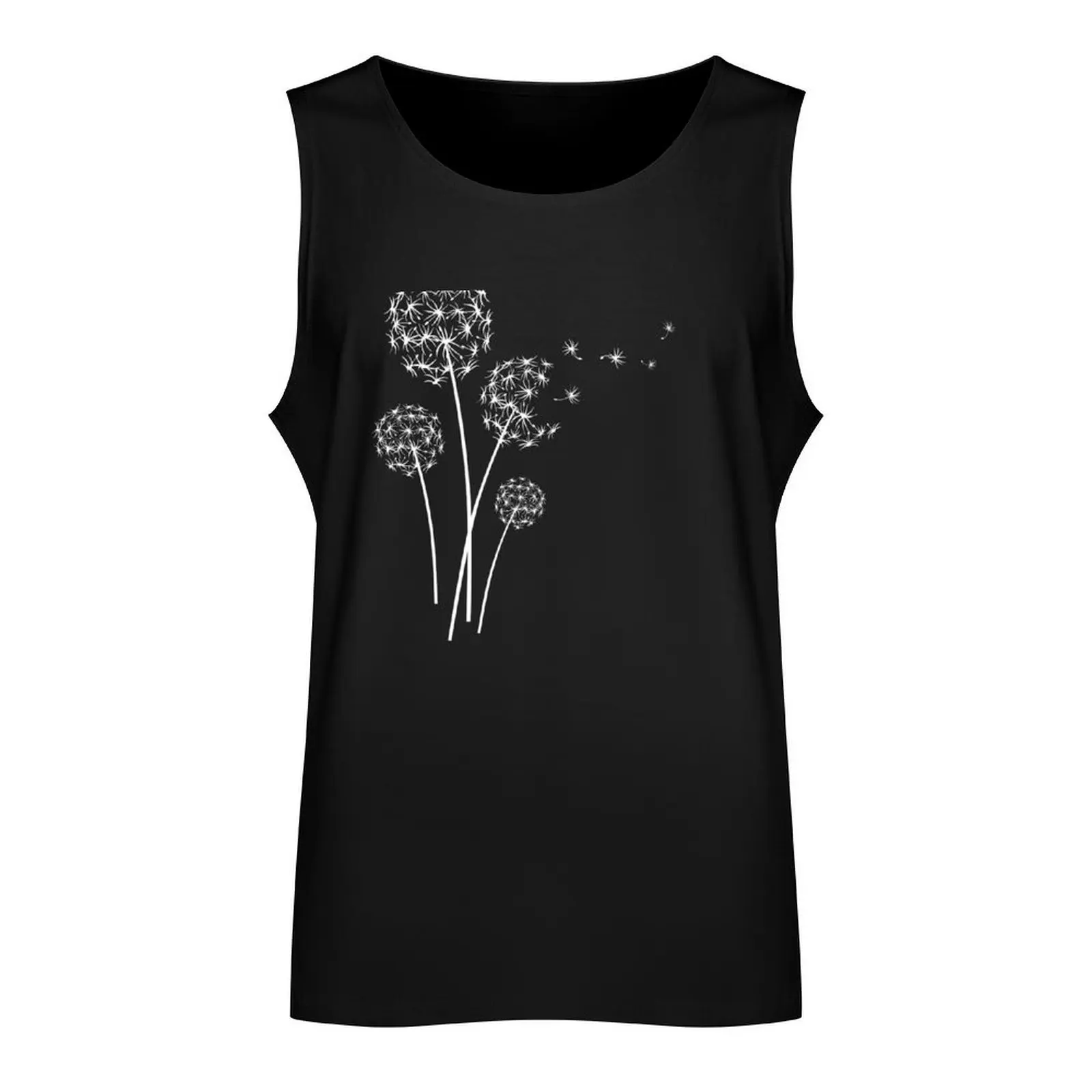 Dandelion Tank Top gym top Men's t-shirt Men's summer t-shirt gym t shirt men