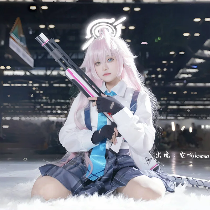 لعبة الأزرق الأرشيف تاكاناشي هوشينو تأثيري ازياء زي مدرسي المرأة قميص تنورة ربطة العنق وتتسابق ملابس يومية