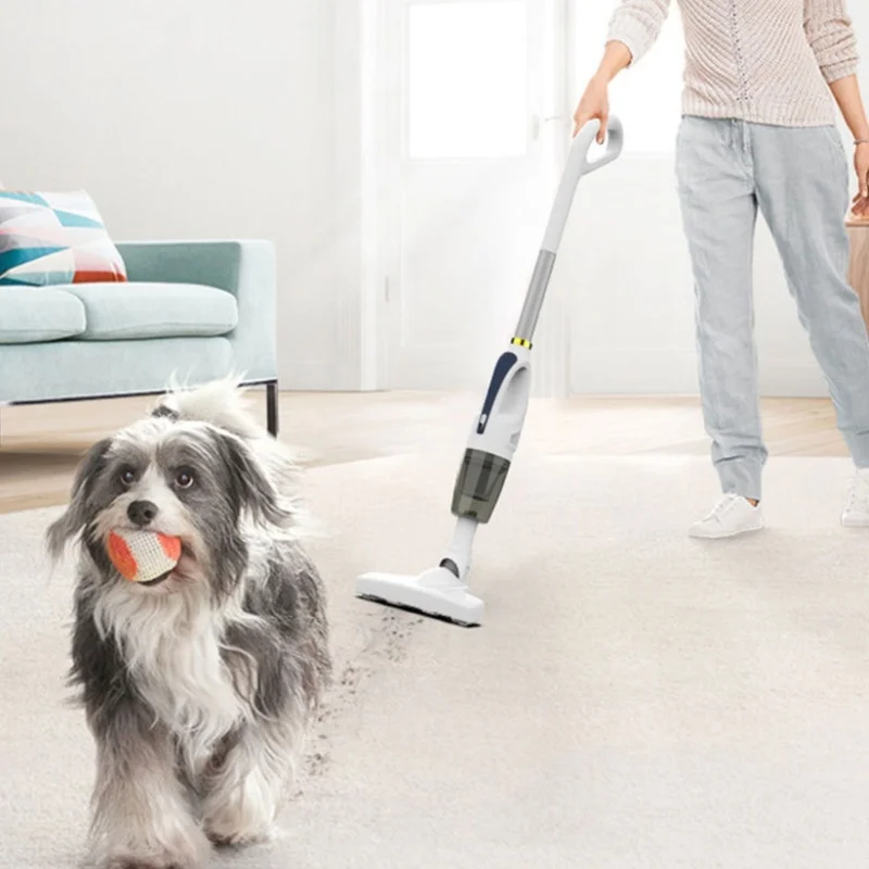 

Портативный ручной пылесос высокой мощности, перезаряжаемый, с подсветкой, для ковров, шерсти животных, дома и автомобиля