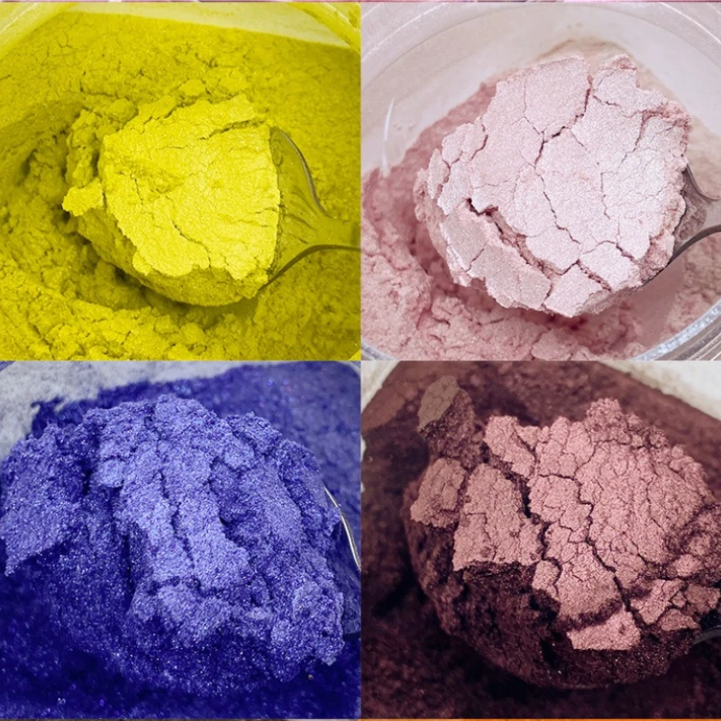 

1kg Colorful Pearlescent Powder Pigment Car Paint Nail Polish Mica Nail Glitter Pearl Powder Dye Soap Epoxy Resin Craft Paint