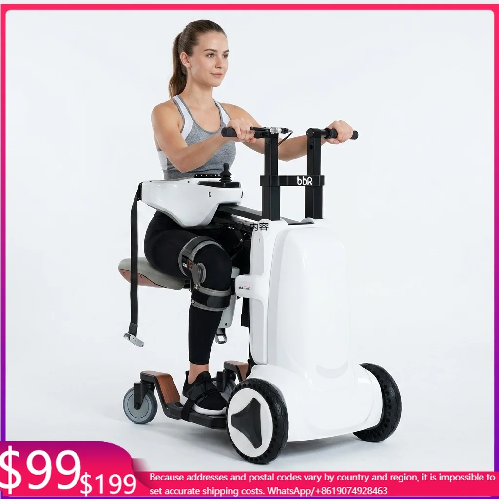 New Smart Standing Electric Wheelchair, Ideal For Stroke And Paralyzed Patients, Great For Rehabilitation Training