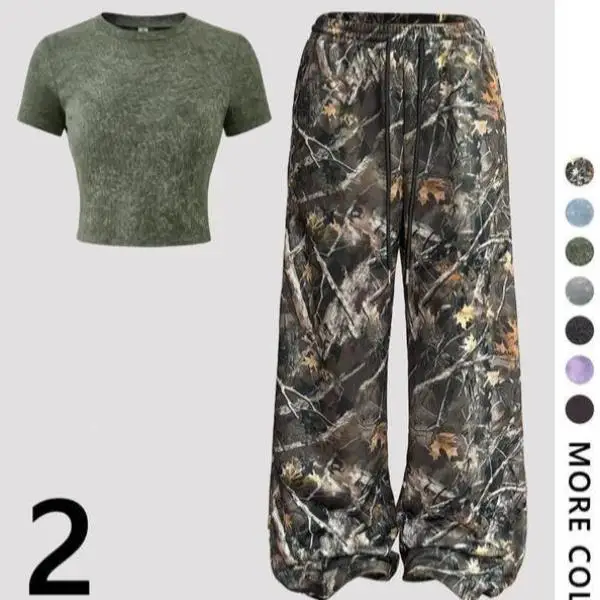 

Men's Casual Sportswear Set Two-Piece Suit Autumn Season T-irt ort Pants Comfortable Breathable Faionable Men's Outfit