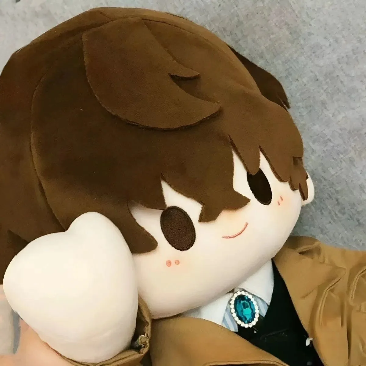 

Вэньхао дикая собака Тайцзиджи мягкое сердце Манто косплей атрибут 40 см хлопковая кукла дает подарок