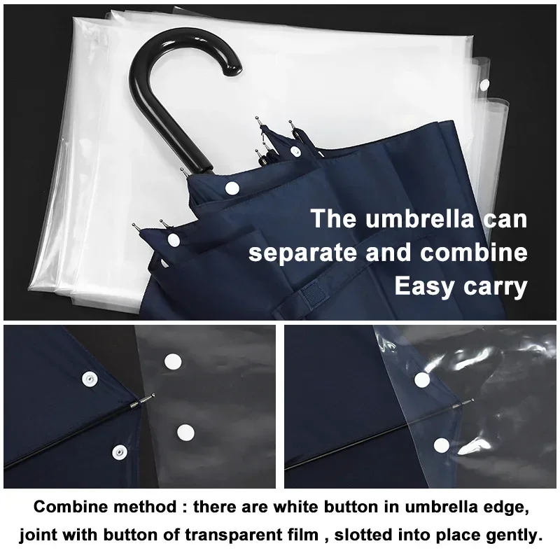 Really cool clear long full body umbrella dome umbrella that covers your body for sale