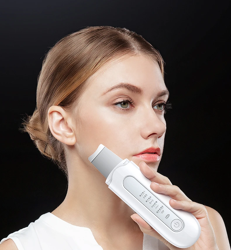 Ultrasonic shovel suction blackhead artifact pore cleaning aspirator household face beauty instrument electric.