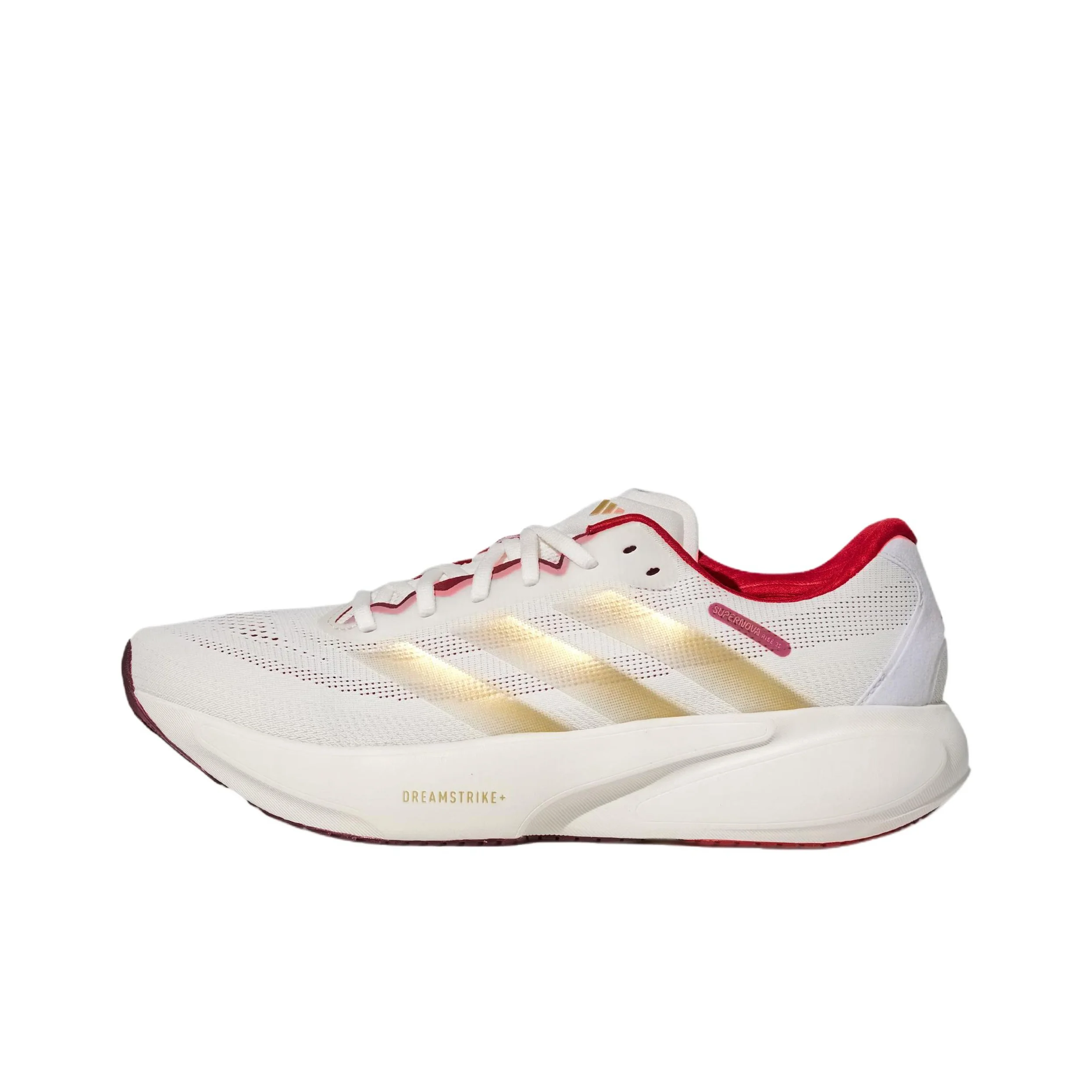 Adidas SUPERNOVA RISE 3S Mesh Low top Casual Running Shoes Unisex Bright White KI5000