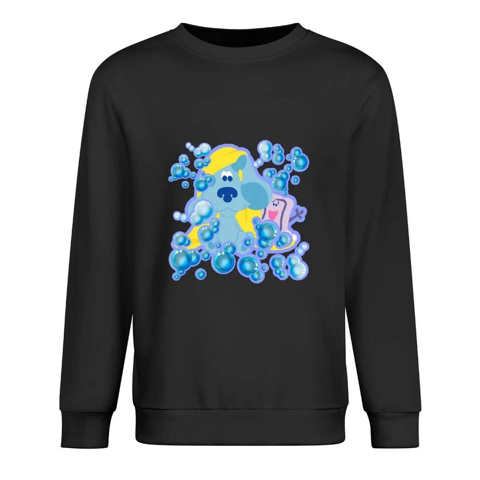 

Blues clues bubble bath Pullover tracksuit autumn new products graphic t shirts men autumn clothes hooded sweatshirts
