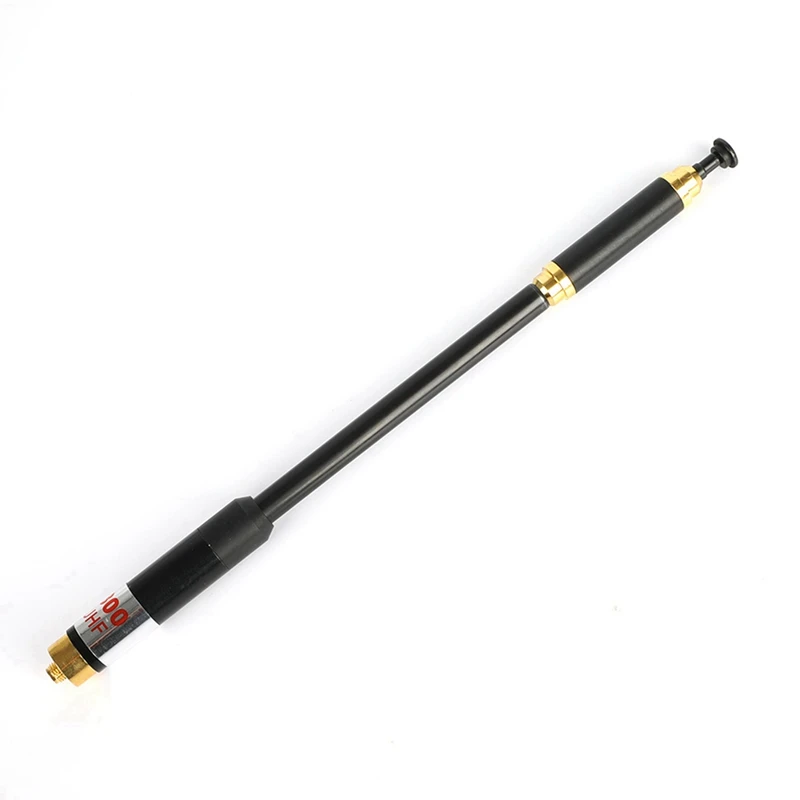 Smart-2X AL-800 144/430Mhz SMA-F High Gain Telescopic Antenna สําหรับ PRYME Kenwood HYT BAOFENG