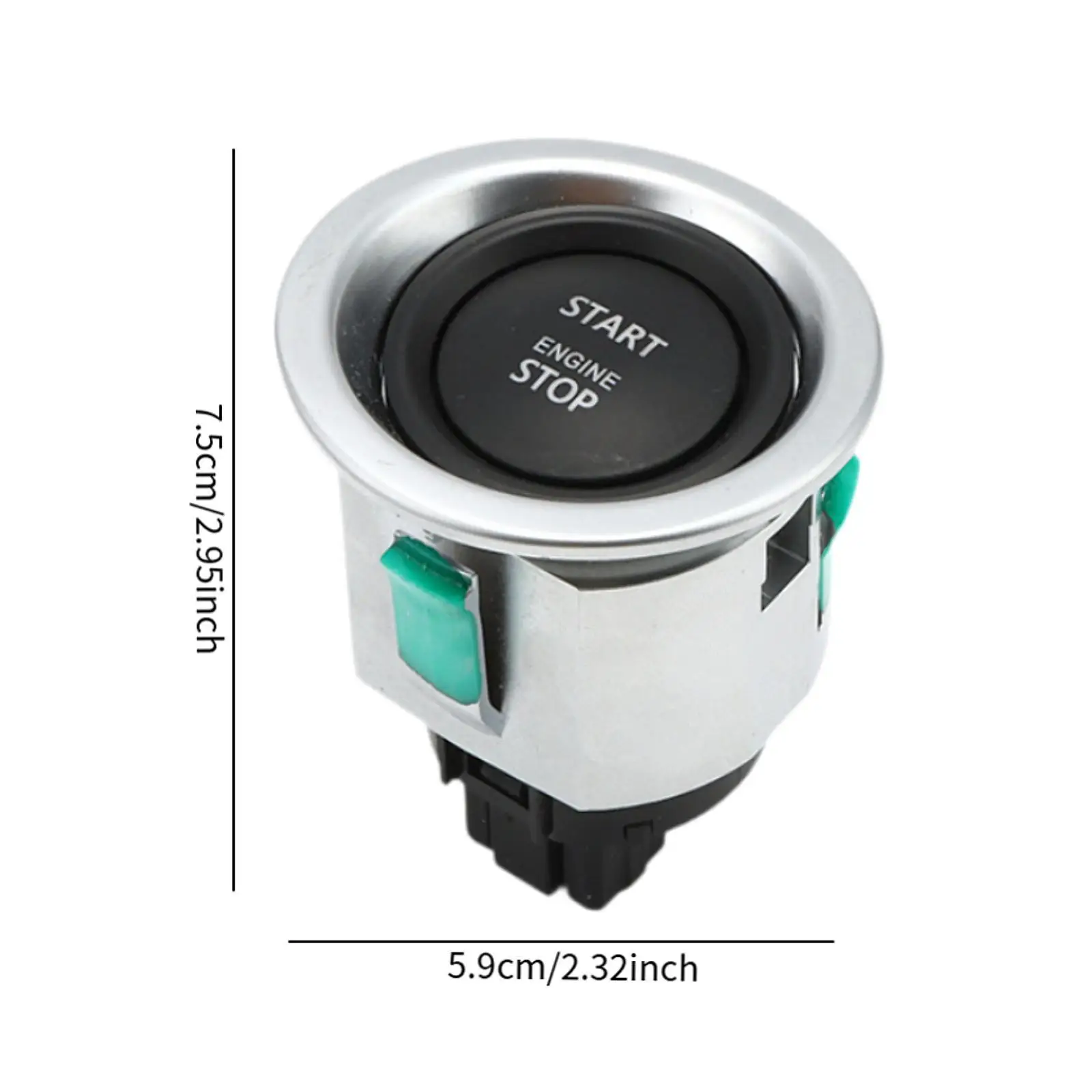 Botão interruptor do motor Start Stop LR 050802   Lr lr 011898   Substituição simples dos acessórios automotivos das peças sobresselentes do conjunto LR 011897